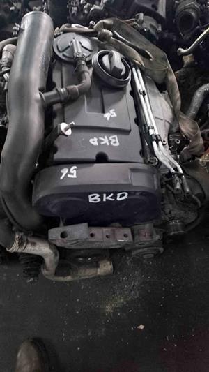 VW BKD COMPLETE ENGINE FOR SALE