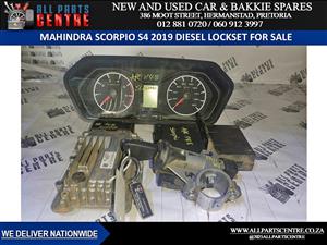 Mahindra Scorpio S4 2019 Diesel – Complete ECU and Lockset for Sale