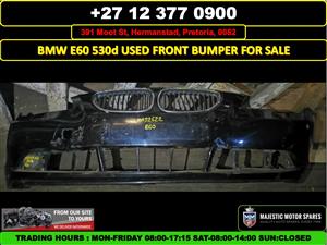 Bmw E60 530d used front bumper for sale
