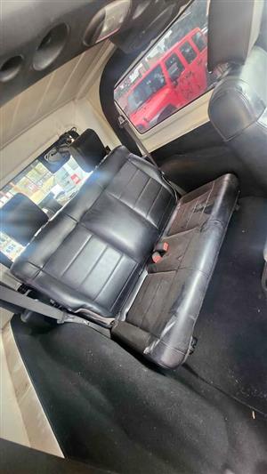 Jeep Wrangler JK rear seat