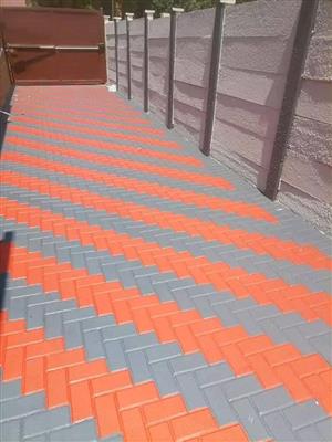 Paving installation.
Fencing.
Tilling installation.
Roofing.
Painting.