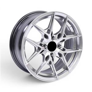 15″ M8924 4/100 Hyper Black Alloy Wheels
