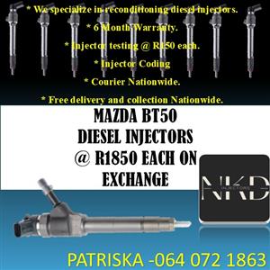 MAZDA BT50 DIESEL INJECTORS FOR SALE 