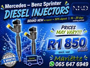  SPRINTER INJECTORS