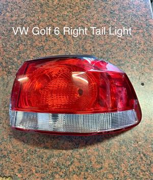 VW Golf 6 Right Tail Light