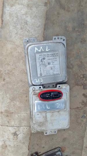Mercedes Benz ML w164 andE-clasw212   ballast (xenon boxes)