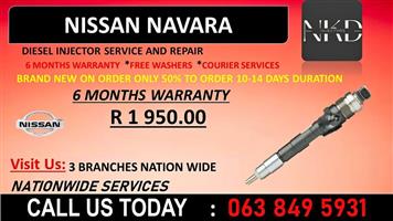 NISSAN NAVARA DIESEL INJECTORS FOR SALE NATIONWIDE                              