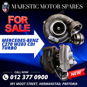  Mercedes-Benz C270 W203 CDI Turbo for Sale – New 