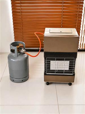 Gas Heater ad bottle