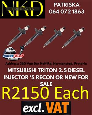 MITSUBISHI TRITON 2,5 -PROFESSIONAL INJECTORS SALES