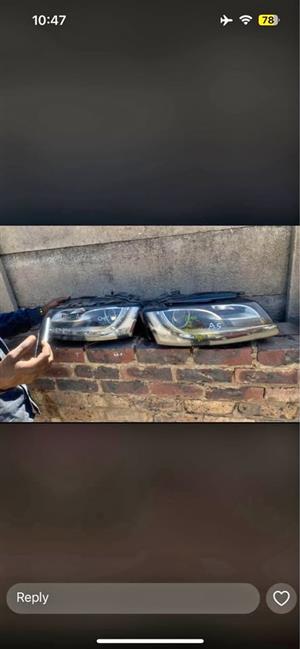 Audi A5 headlights