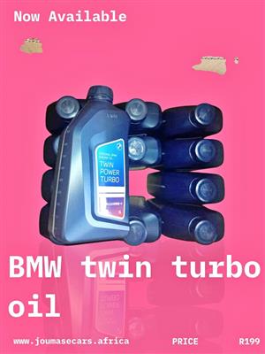BMW twin turbo oil forsale