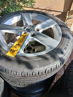 4x New Polo 16 Mags with New Tyres