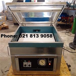 Twin seal bar Tabletop vacuum packer available for sale