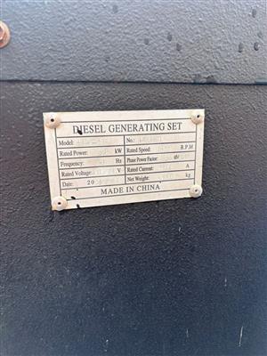 2008 Diesel Genset