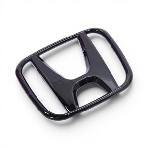 Gloss Black Honda Front Badge 110x88mm