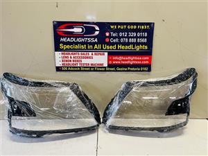 Nissan Patrol left and right side headlight replacement lens (2020)