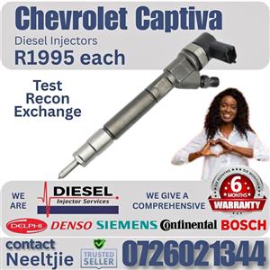 Chevrolet Captiva diesel injectors for sale
