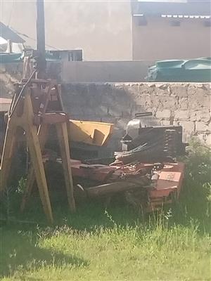 10000pk palfinger brick crane with grab