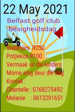 A Golf day full of fun with stalls to rent 