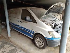 2005 Mercedes Vito 115 Panelvan 5 Seater Lexus 1UZ-FE 4.0 V8 Automatic