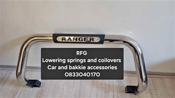 2023 Ford ranger chrome nudge bar