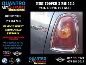 Mini Cooper S R56 2010 Tail Lights For Sale