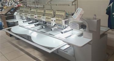Embroidery Machine 6 HEAD FOR SALE