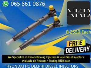 HYUNDAI H1 2.5 INJECTORS FOR SALE - RECON 