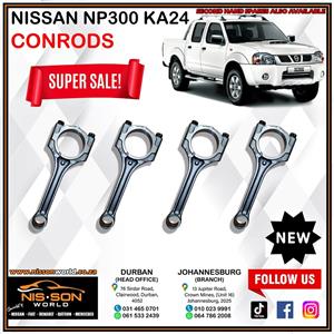 NISSAN NP300 KA24 CONRODS