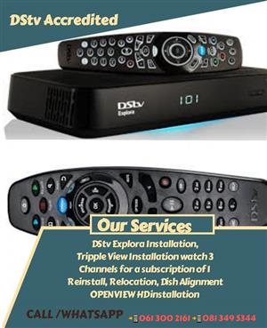 dstv openview accredited satellite installers