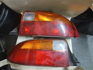 Bmw z3 tail lamps pair with globe holders