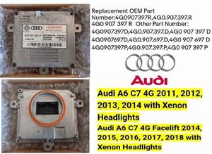 Audi A6 Headlight Xenon ballast DRL module