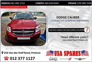 DODGE CALIBER 1.8 2009 STRIPPING FOR SPARES