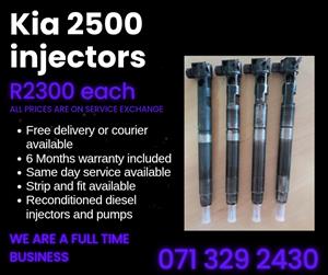 KIA 2500 INJECTORS FOR SALE WITH WARRANTY 