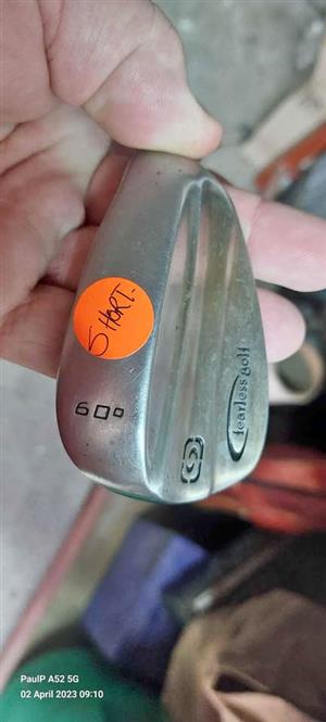Juniors / ladies 60deg wedge. Shortened by about 2 inches