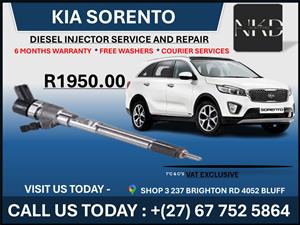 Kia Sorento Diesel Injectors on Recondition