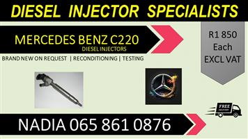 C220 MERCEDES DIESEL INJECTORS FOR SALE