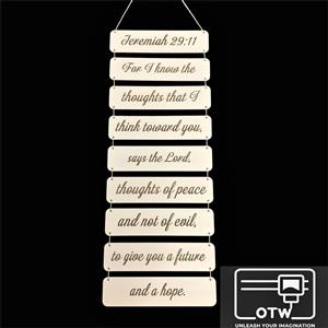 Jeremiah 29:11 Wall Hanging