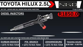 Toyota Hilux Diesel Injectors 