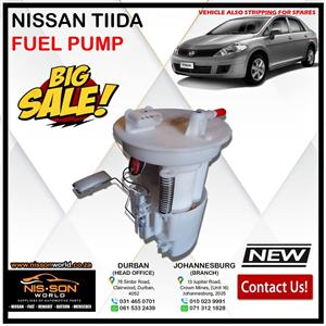 NISSAN TIIDA FUEL PUMP