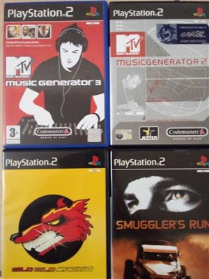 4 PS2 games for R300 (or R100 each)