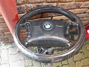 BMW E46 Steering Wheel With Airbag For Sale
