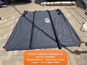 TOYOTA HILUX EXTRA CAB TONNEAU COVER AND ALLUMINIUM FRAME / RAIL