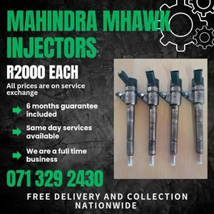 MAHINDRA MHAWK INJECTORS FOR SALE WITH WARRANTY INCLUDED 