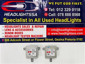 VW Beetle, Amarok and Caddy left and right side xenon headlight ballast/module  