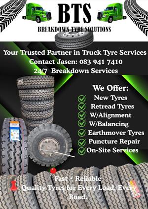 Specialist in truck tyres