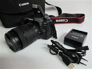  Canon EOS 80D + EF-S 18-135mm Nano USM Lens Low Shuttercount 3371