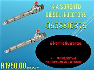 KIA SORENTO DIESEL INJECTORS FOR SALE OR RECON ORIGINALS