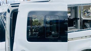 Vw caddy sliding frames good condition used